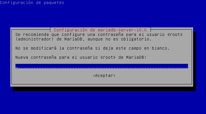 Instalación MariaDb Debian 02